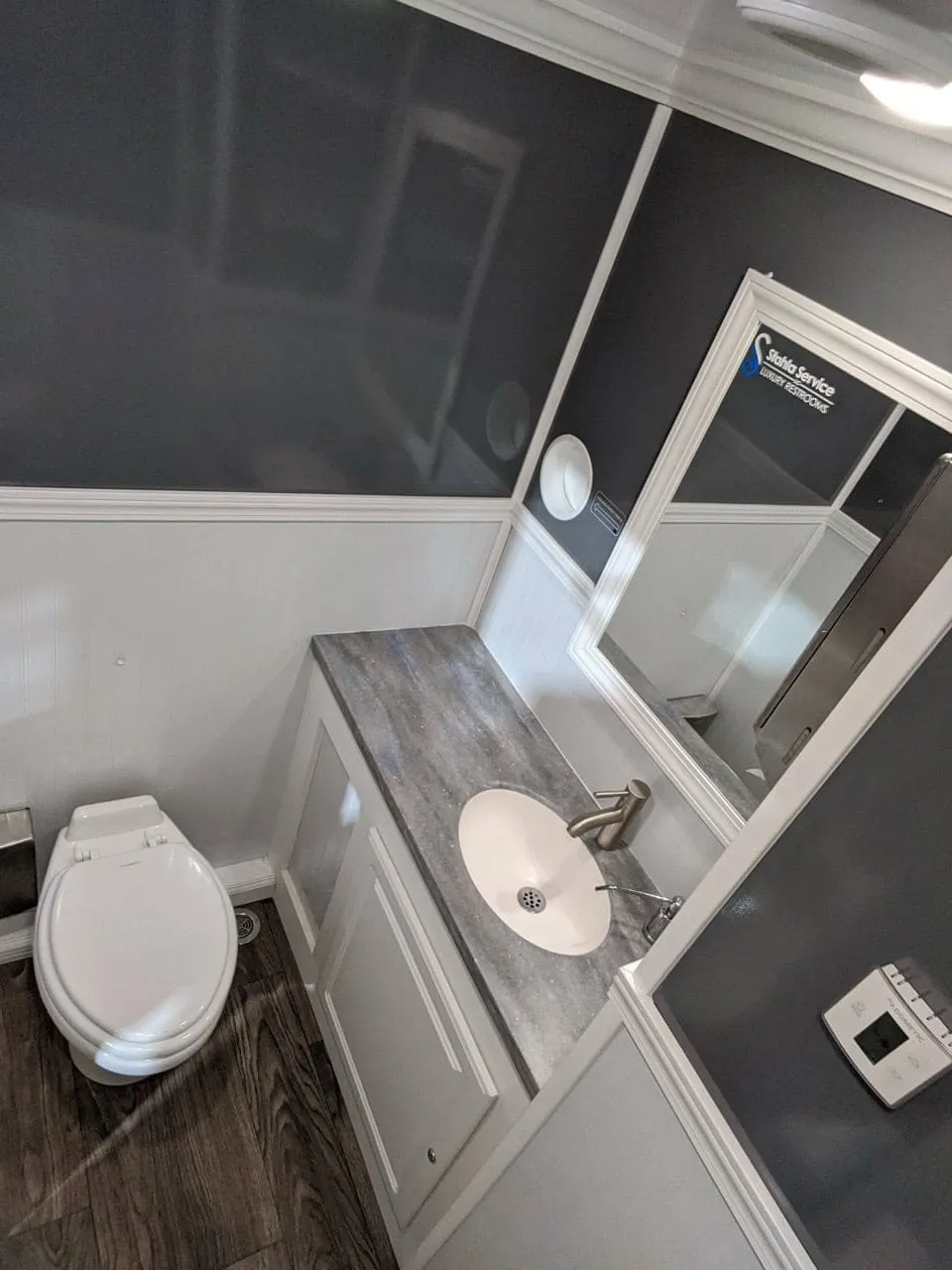 Commercial Construction Restroom Trailers in Texas